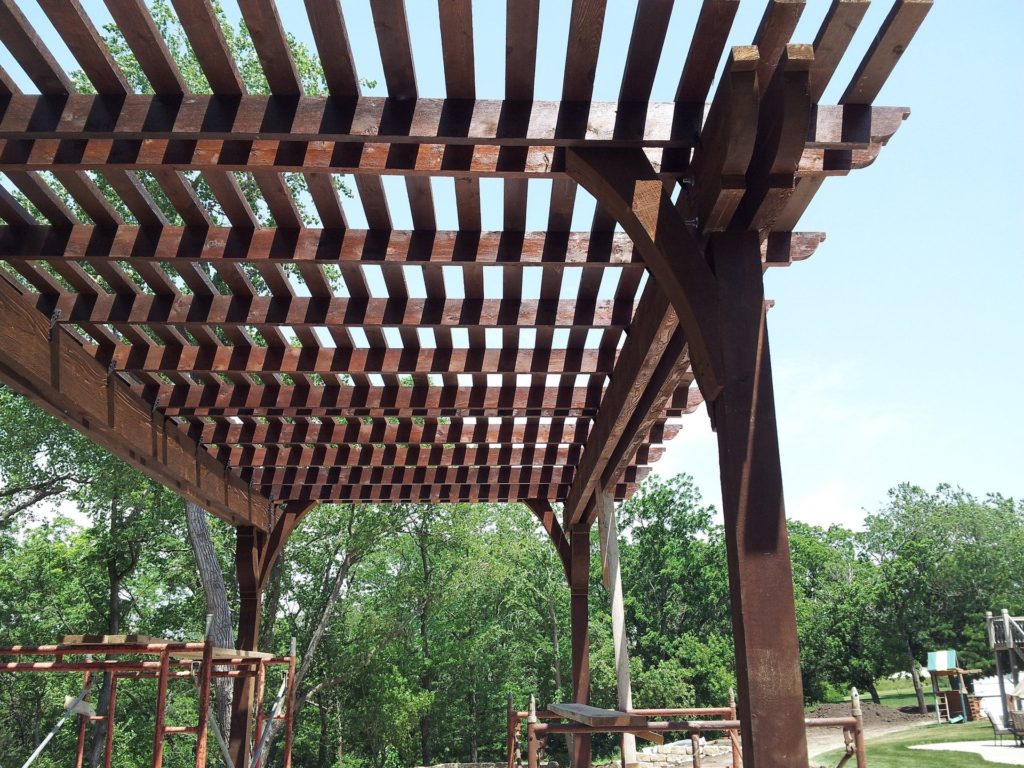 Custom Pergola Designed & Installed in Lawrence, KS