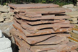 Rocky Mountain Rose Flagstone Supplier in Lawrence, KS