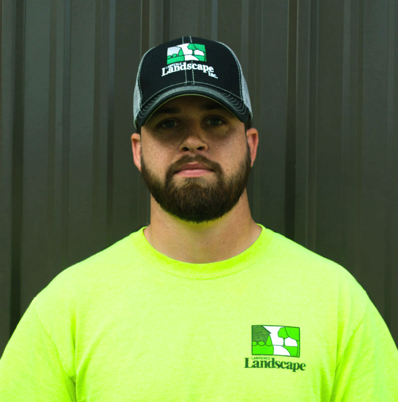 Devin, employee of Lawrence Landscape