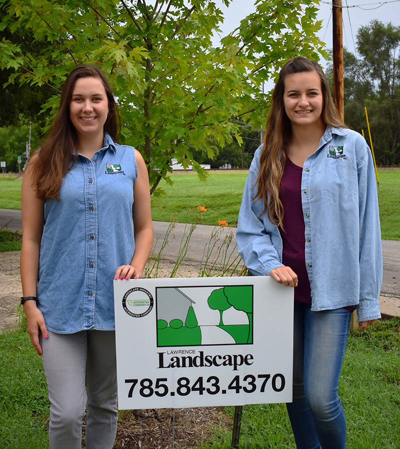 Lawrence Landscape employees