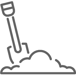 Shovel and dirt