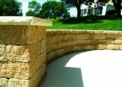 Versa-Lok retaining wall